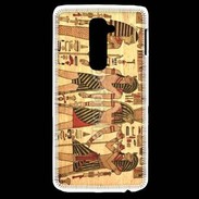 Coque LG G2 Peinture Papyrus Egypte