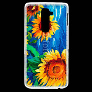 Coque LG G2 Peinture de tournesol