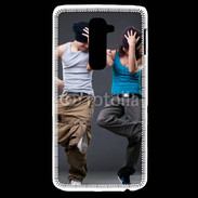 Coque LG G2 Couple street dance
