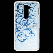 Coque LG G2 Fond tribal bleu
