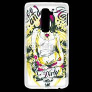 Coque LG G2 Tatouage Girl
