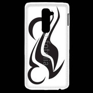 Coque LG G2 Tatouage d'un symbole de moto