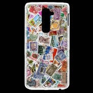 Coque LG G2 Patchwork de timbres