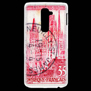 Coque LG G2 Timbre 1957 Cathédrale de Rouen