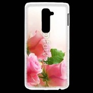 Coque LG G2 Belle rose 2