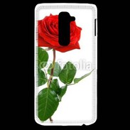 Coque LG G2 Rose rouge 2