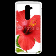 Coque LG G2 Hibiscus rouge