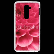 Coque LG G2 Pétale rose zoomé