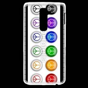 Coque LG G2 Love and peace 5