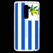 Coque LG G2 Drapeau Uruguay cannabis 2