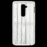 Coque LG G2 Aspect bois blanc vieilli