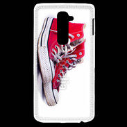 Coque LG G2 Chaussure Converse rouge