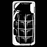 Coque LG G2 Grenade noire