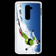 Coque LG G2 Skieur en montagne