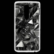 Coque LG G2 Fond cristal abstrait