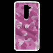 Coque LG G2 Camouflage rose