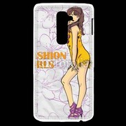 Coque LG G2 Fashion girl manga