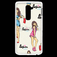 Coque LG G2 Fashion girl 5