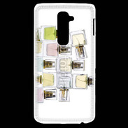 Coque LG G2 Pyramide de bouteilles de parfums