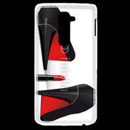 Coque LG G2 Escarpins et tube de rouge à lèvres