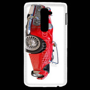 Coque LG G2 Vieille voiture cabriolet rouge