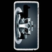 Coque LG G2 Formule 1 en noir et blanc 50