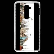 Coque LG G2 Tour du monde 6