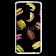 Coque LG G2 Macarons sur fond noir