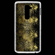 Coque LG G2 Feu d'artifice or