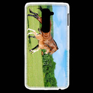Coque LG G2 Cheval et poulain 2