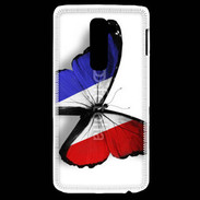 Coque LG G2 Papillon france