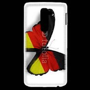 Coque LG G2 Papillon Allemand