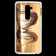 Coque LG G2 Duel de springbok