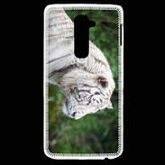 Coque LG G2 Magnifique tigre blanc