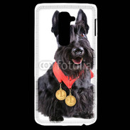 Coque LG G2 Chien champion 
