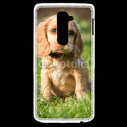 Coque LG G2 Chiot cocker Spaniel