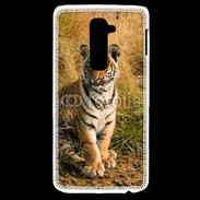 Coque LG G2 Tigre au bord de l'eau