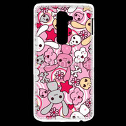Coque LG G2 Lapin crétin