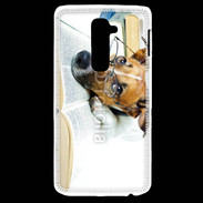 Coque LG G2 Chien littéraire