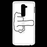 Coque LG G2 Fuck 1