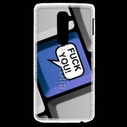 Coque LG G2 Clavier humour fuck you