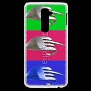 Coque LG G2 Fuck fourchettes