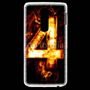 Coque LG G2 Quatre en feu