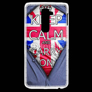 Coque LG G2 Keep Calm Businessman