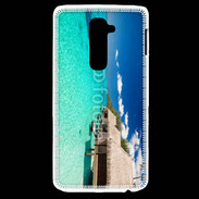 Coque LG G2 Bungalow sur mer tropicale