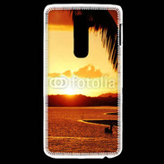 Coque LG G2 Fin de journée sur plage Bahia au Brésil