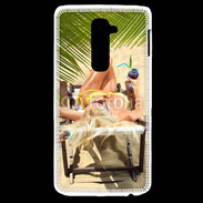 Coque LG G2 Femme sexy à la plage 25