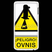 Coque LG G2 Warning Ovni