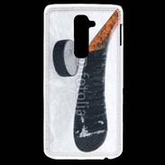 Coque LG G2 Crosse et palet de Hockey sur glace