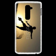 Coque LG G2 beach soccer couché du soleil